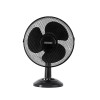 Mesko | Fan | MS 7309 | Table Fan | Black | Diameter 30 cm | Number of speeds 3 | Oscillation | 40 W