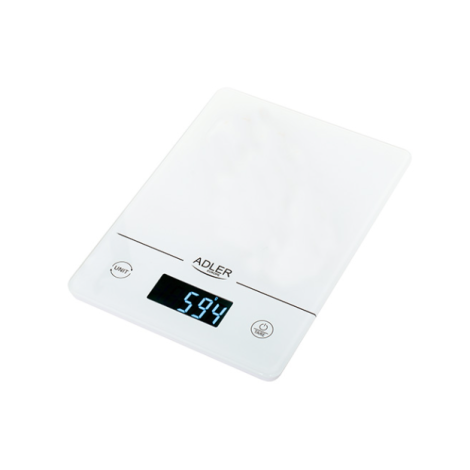 Adler | Kitchen scales | AD 3170 | Maximum weight (capacity) 15 kg | Graduation 1 g | Display type LCD | White