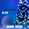 Twinkly Candies LED Christmas tree lights TWKC200RGB-G Candle shape