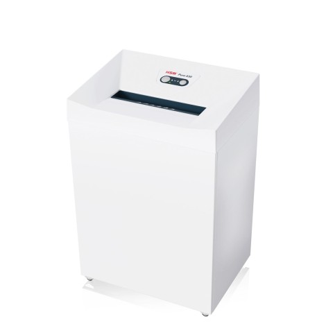 HSM Pure 530 paper shredder Particle-cut shredding 55 dB 30 cm White