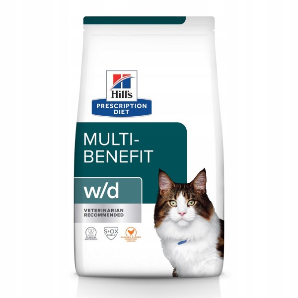 HILL'S PRESCRIPTION DIET Multi-Benefit Feline w/d ...