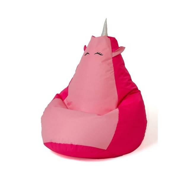 Sako bag pouf Unicorn pink-light pink ...