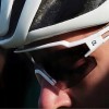 Photochromic cycling glasses with UV protection and corrective insert, Rockbros, white