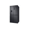 Samsung RF48A401EB4/EO side-by-side refrigerator Freestanding 488 L E Black