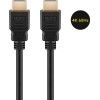 Goobay 60627 High Speed HDMI Cable with Ethernet, 4K/60Hz, Black | HDMI | 15 m