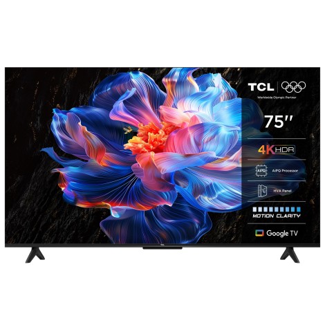 TCL 75P69K TV 190.5 cm (75") 4K Ultra HD Smart TV Wi-Fi Black
