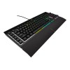 Corsair | Rubber Dome | Gaming Keyboard | K55 RGB PRO | Gaming keyboard | Wired | RGB LED light | US | Black