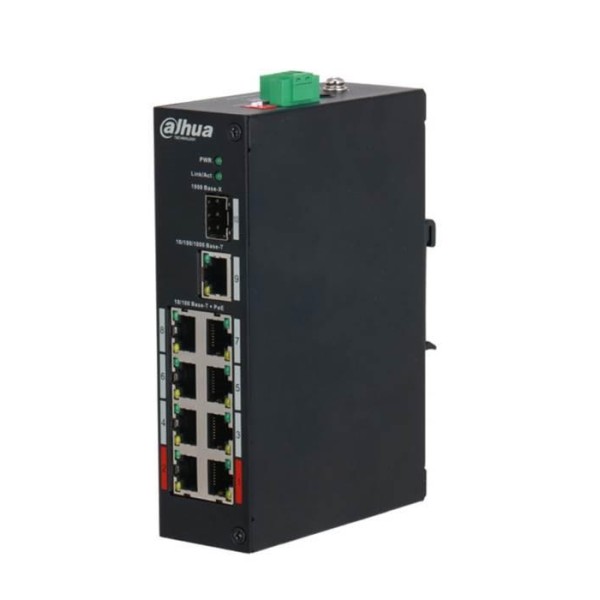 Switch|DAHUA|PFS3110-8ET-96-V2|PoE ports 8|96 Watts|DH-PFS3110-8ET-96-V2