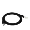 Alantec KKU5CZA1 networking cable Black 1 m Cat5e U/UTP (UTP)