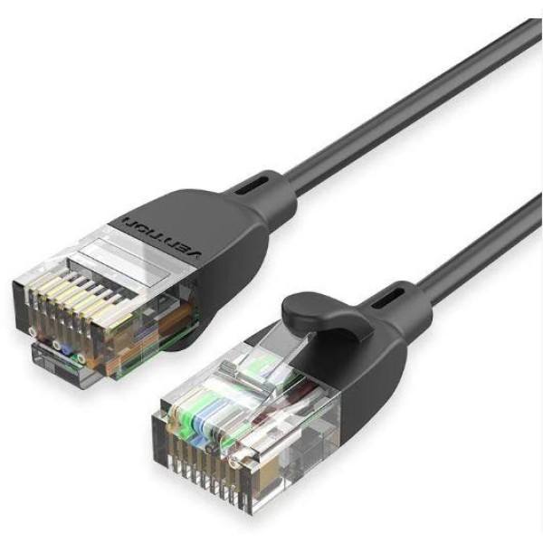 PATCH CABLE CAT.6A UTP/5M BLACK IBIBJ ...