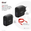 MOBILE TRAVEL CHARGER USB-C/PPS 65W CAC-1905EU CLUB3D