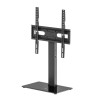 Maclean universal TV stand, for RTV cabinet, stand, max. 40kg, max. VESA 400x400, height and angle adjustment, for 32-65" TV, MC-1240