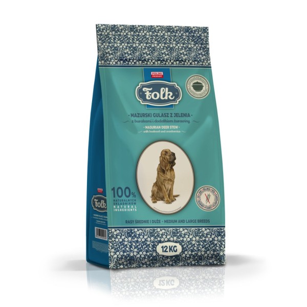 FOLK Mazurski gulasz z jelenia z ...