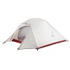 Naturehike Cloud UP 3 hiking tent (NH18T030-T) grey-red