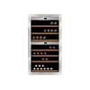 Caso | Wine cooler | Wine Master 66 | Energy efficiency class G | Free standing | Bottles capacity Up to 66 bottles | Cooling type Compressor technology | Stainless steel/Black