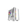 Deepcool | ARGB Micro-ATX CASE | CC360 | White | Mini-ITX / Micro-ATX | Power supply included No | ATX PS2 （maximum length: 160mm）