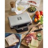 WMF 0415150011 sandwich maker 800 W Black, Silver