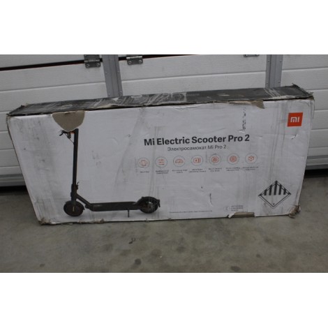 SALE OUT. Xiaomi Mi Electric Scooter Pro 2 (Black) | Xiaomi Mi Electric Scooter Pro 2 | 600 W | 25 km/h | 3 month(s) | Black | DAMAGED PACKAGING, USED, REFURBISHED, MISSING ACCESSORIES