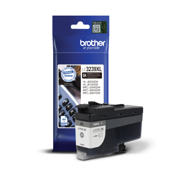 Brother High-yield Ink Cartridge | LC3239XLBK ...