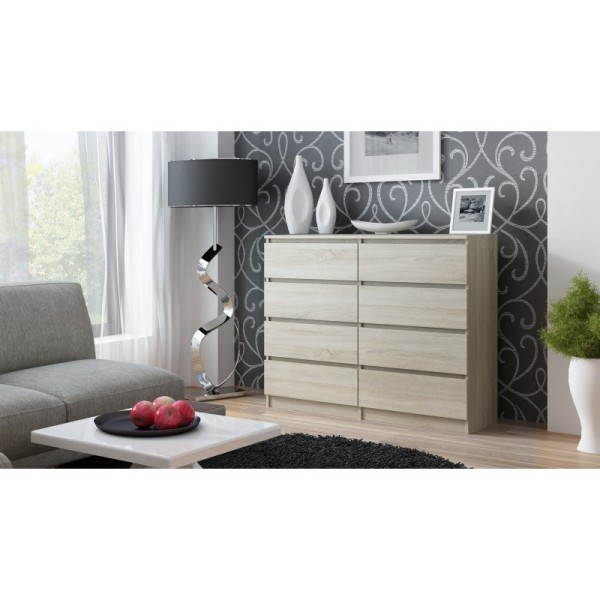 Topeshop M8 120 SONOMA chest of ...