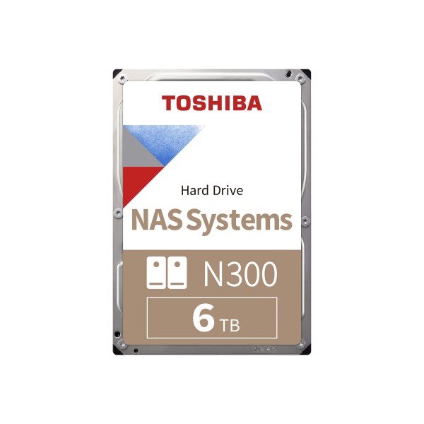 TOSHIBA N300 NAS HDD 6TB 3.5i ...