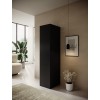 Wardrobe PAFOS 1D 45x55.5x198.5 Black matt