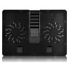 DeepCool U PAL laptop cooling pad 39.6 cm (15.6") 1000 RPM Black