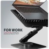 AXAGON STND-LRB stand with 360° rotation for laptops and tablets | Adjustable Height, Angle | 10-17.3 