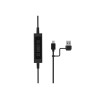 PORT CONNECT Stereo Headset Wired USB Pro - On’R 300 | PORT CONNECT