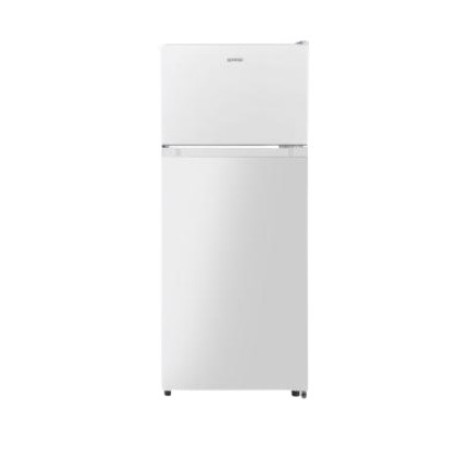Gorenje | Refrigerator | RF212EPW4 | Energy efficiency class E | Free standing | Double Door | Height 117 cm | Fridge net capacity 96 L | Freezer net capacity 28 L | 36 dB | White
