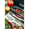 Adler | Grill Utensil Set with Carrying Case | AD 6727 | Grill Cutlery Set | 4 pc(s) | Stainless Steel/Black