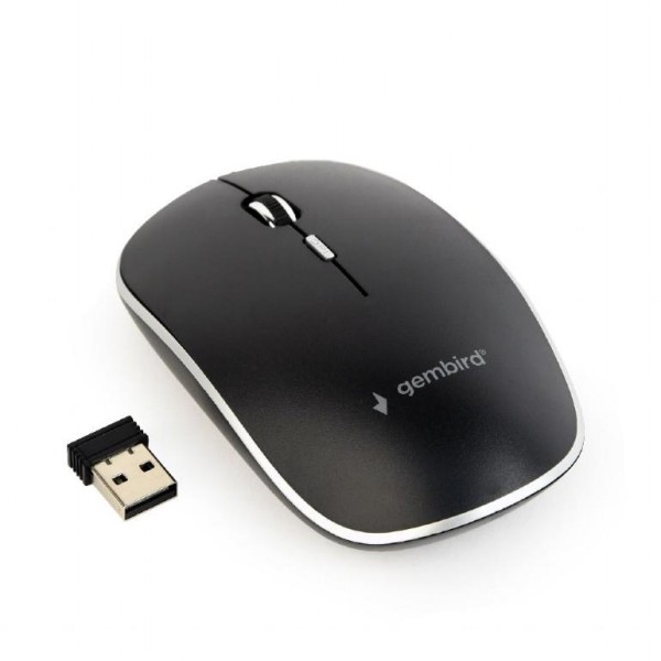 MOUSE USB OPTICAL WRL BLACK/SILENT MUSW-4BS-01 ...