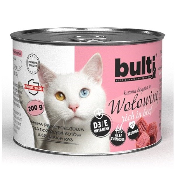 BULTI Rich in beef - wet ...