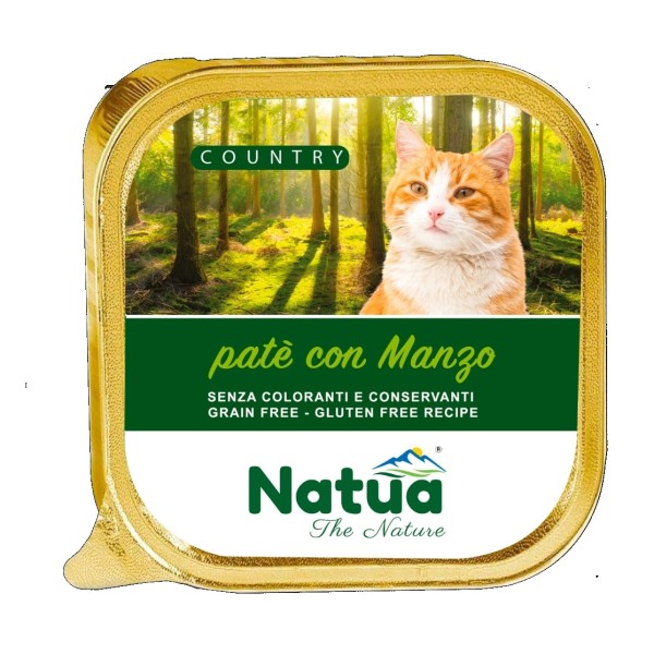 NATUA Country Beef - wet cat ...