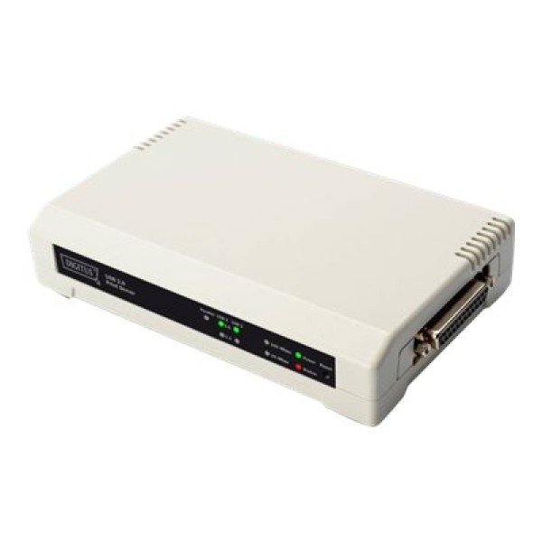 DIGITUS printserver 2+1 port