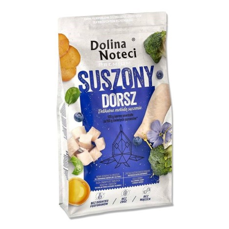DOLINA NOTECI Premium cod - dried dog food - 9 kg