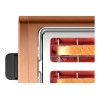 Bosch | DesignLine Toaster | TAT4P429 | Power 970 W | Number of slots 2 | Housing material Stainless Steel | Copper/Black