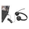 Lenovo | USB-A Stereo Headset with Control Box | Wired | On-Ear