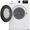 Gorenje Washing machine | W3NGPI72SBS | Energy efficiency class B | Front loading | Washing capacity 7 kg | 1200 RPM | Depth 43.5 cm | Width 59.5 cm | Display | LCD | Steam function