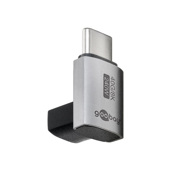 Goobay 74444 USB-C Adapter Vertical 90° ...