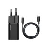Baseus TZCCSUP-L01 mobile device charger Smartphone Black AC, USB Fast charging Indoor