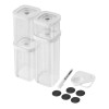 ZWILLING 1025971 Rectangular Container 2.445 L Transparent, White 6 pc(s)