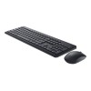 DELL KM3322W keyboard Mouse included Office RF Wireless Ukrainian Black