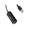 AXAGON Miniature metal four-port USB 3.2 Gen 1 hub | HUE-M1A