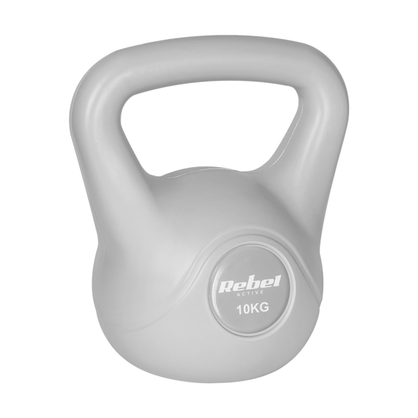 REBEL ACTIVE Kettlebell bituminous gray 10 ...
