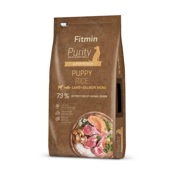 FITMIN Purity Rice Puppy Lamb with ...