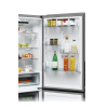 Candy Refrigerator | CNCQ2T618EX | Energy efficiency class E | Free standing | Combi | Height 185 cm | No Frost system | Fridge net capacity 235 L | Freezer net capacity 120 L | 38 dB | Inox