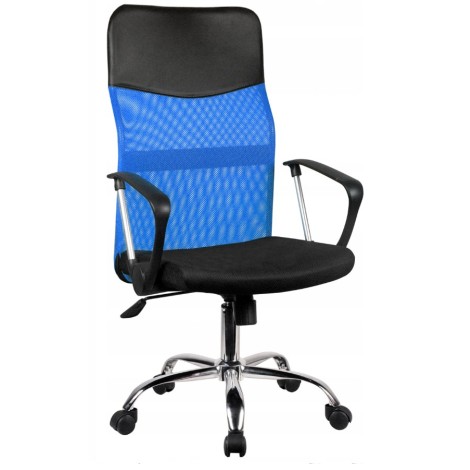 Topeshop KRZESŁO NEMO NIEBIESKIE office/computer chair Padded seat Mesh backrest