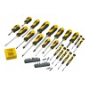 ST. SCREWDRIVERS 42 pieces + BAG