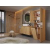 Topeshop NEL 1K DK ART KPL bathroom storage cabinet Oak